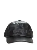 Purple Brand logo-embroidered ""Black"" cap