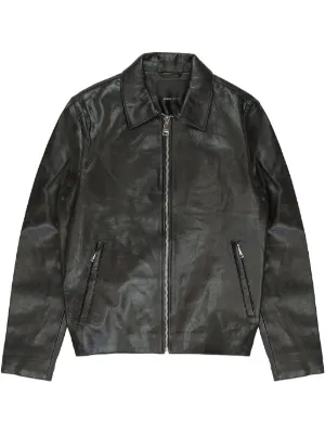 【極上の一着】 DSQUARED2ブラックレザーキルティングジャケット DSQUARED2 キルティング ジャケット | ブラック | FARFETCH JP