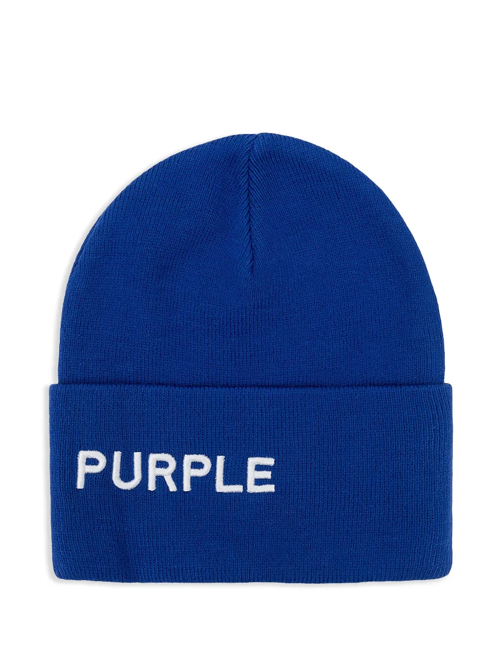 Purple Brand "Blue" omgeslagen muts Blauw