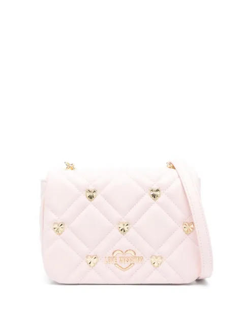 Love Moschino logo-lettering cross body bag