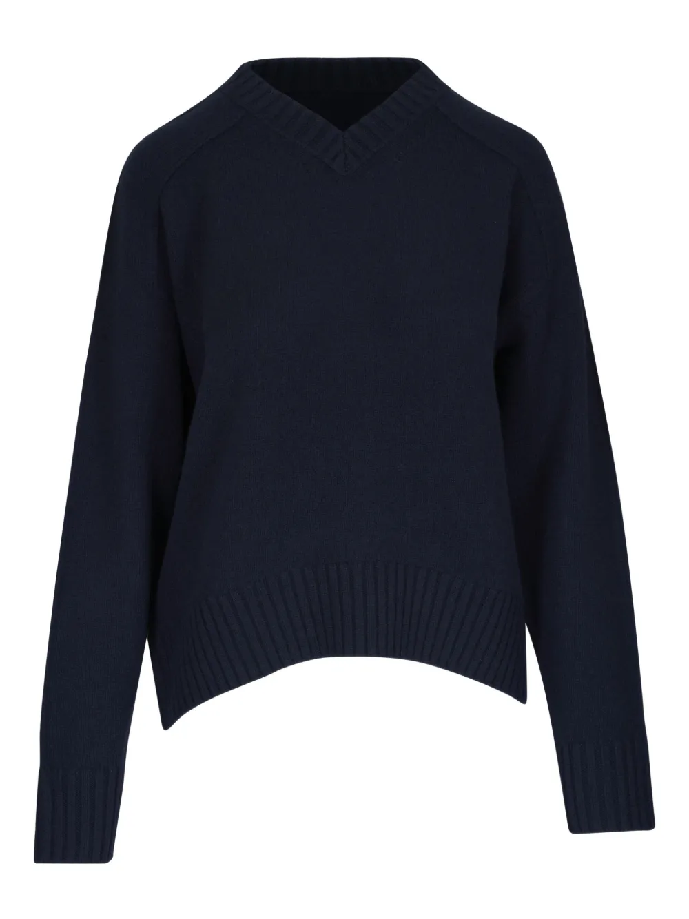 Dorothee Schumacher Cropped trui met V-hals Blauw