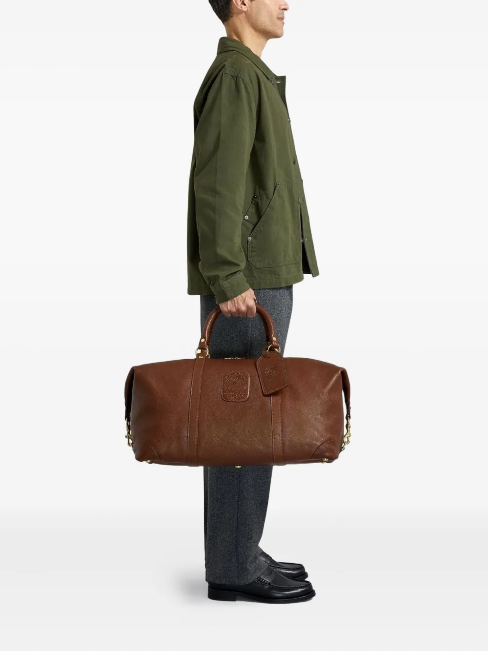 Ghurka Cavalier II leather holdall | Image 2