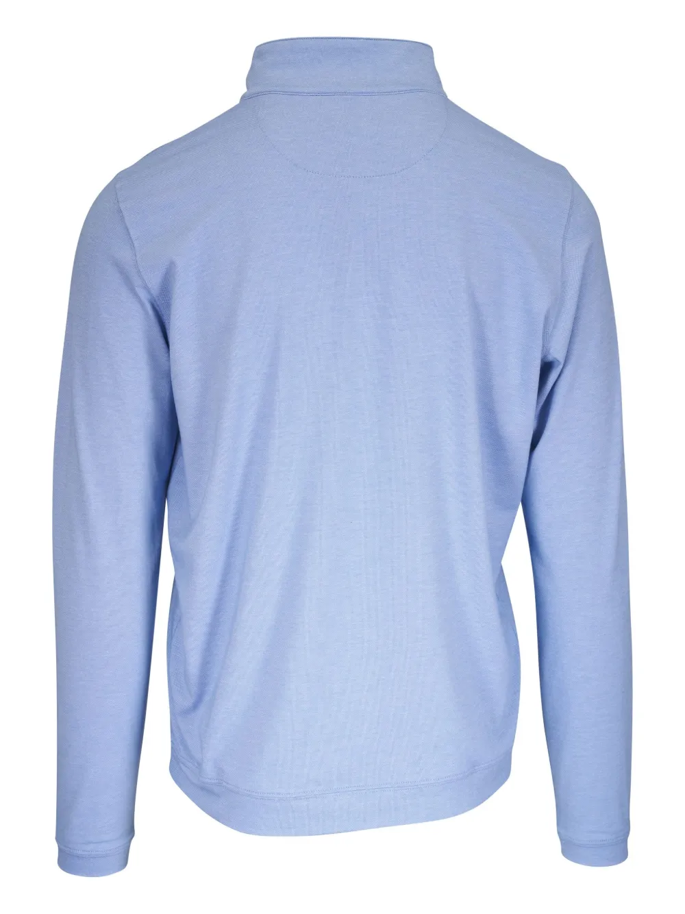 Peter Millar Poloshirt met halve rits - Blauw