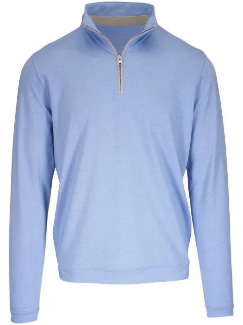 Peter Millar playera tipo polo con medio cierre