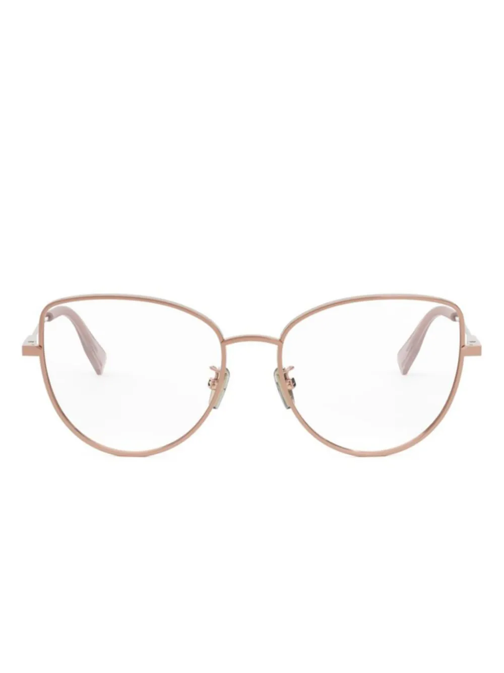 Bvlgari lunettes de vue à monture papillon | rose | Image 1