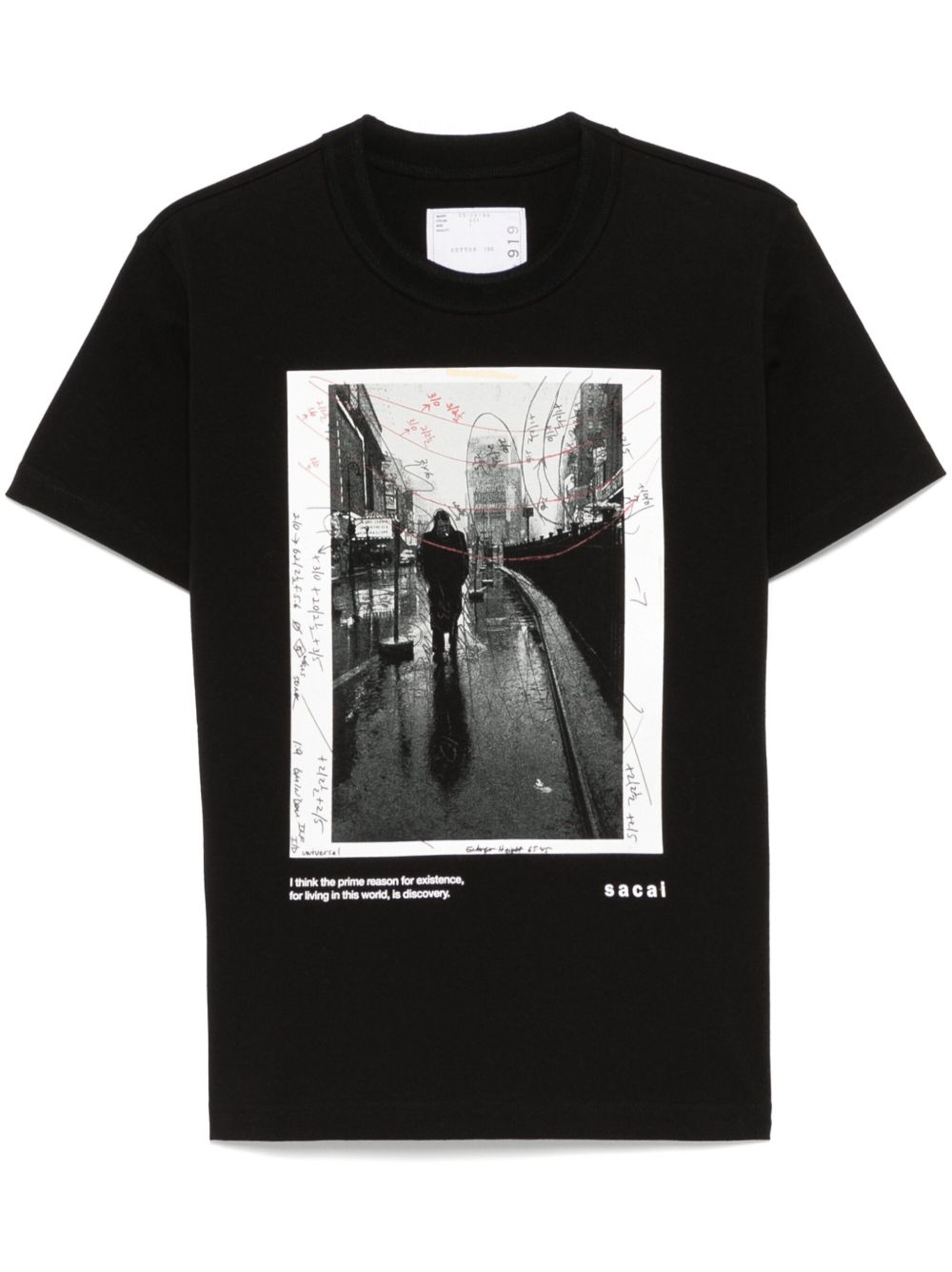 SACAI JAMES DEAN T-SHIRT