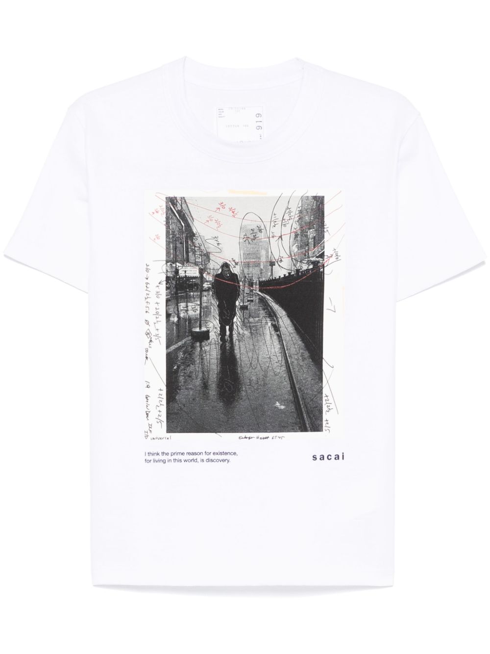 SACAI JAMES DEAN T-SHIRT