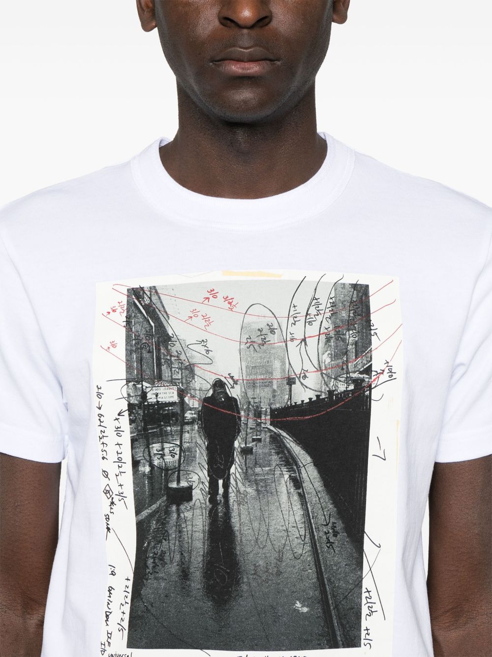 SACAI JAMES DEAN T-SHIRT