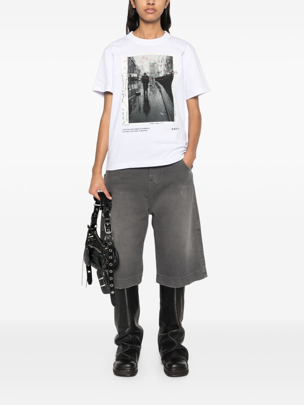 SACAI JAMES DEAN T-SHIRT