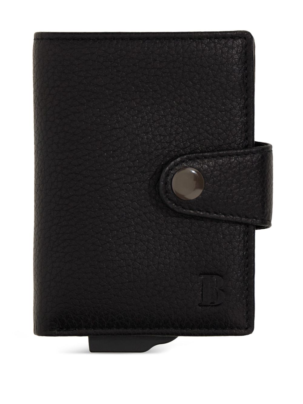 Boggi Milano leather card holder - Black