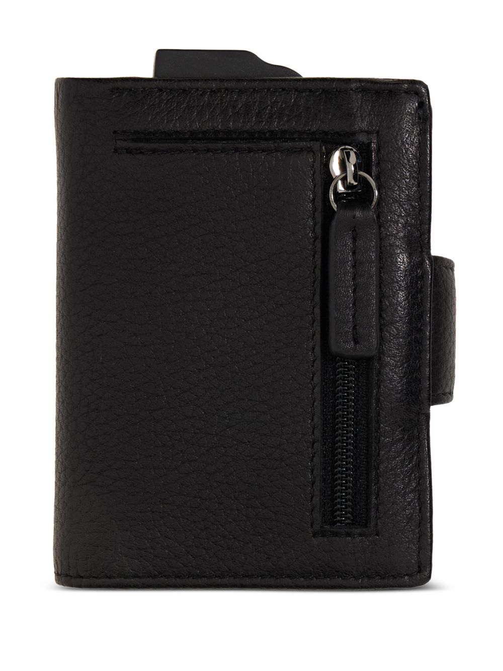 Boggi Milano leather card holder - Black