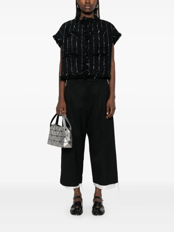 sacai＞ツイード ベスト