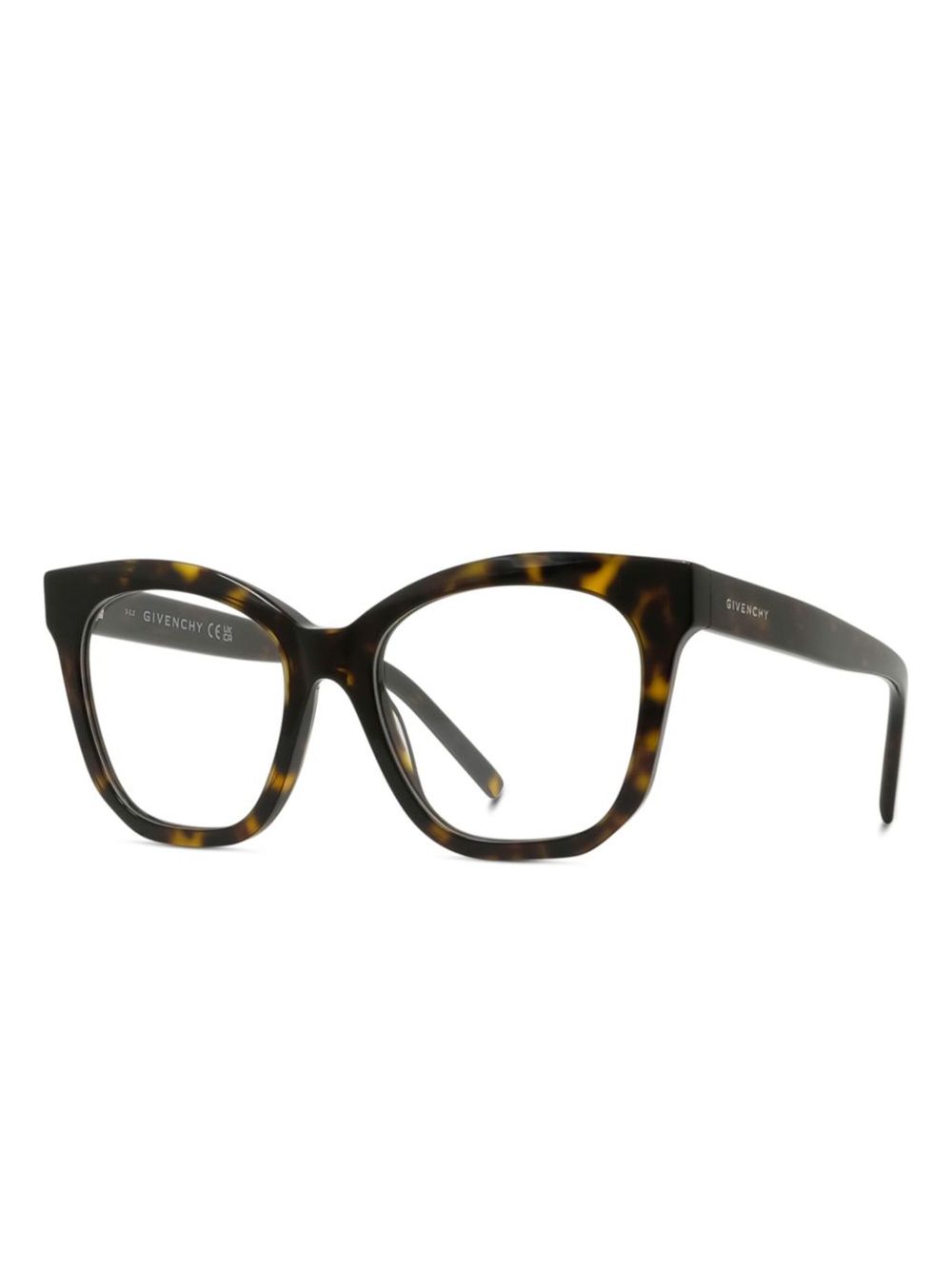 Givenchy Eyewear Bril met vlinder montuur - Bruin