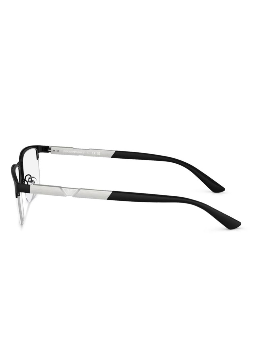 Emporio Armani square-frame glasses - Zwart