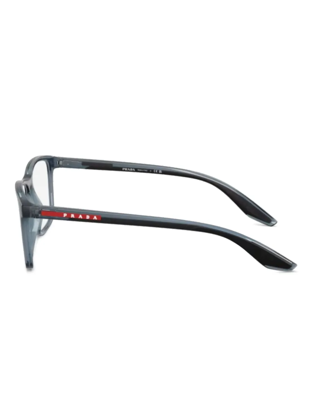 Prada Linea Rossa square-frame glasses - Grijs