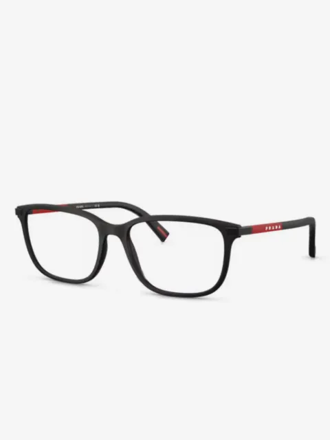 Prada Linea Rossa Armação de óculos com logo