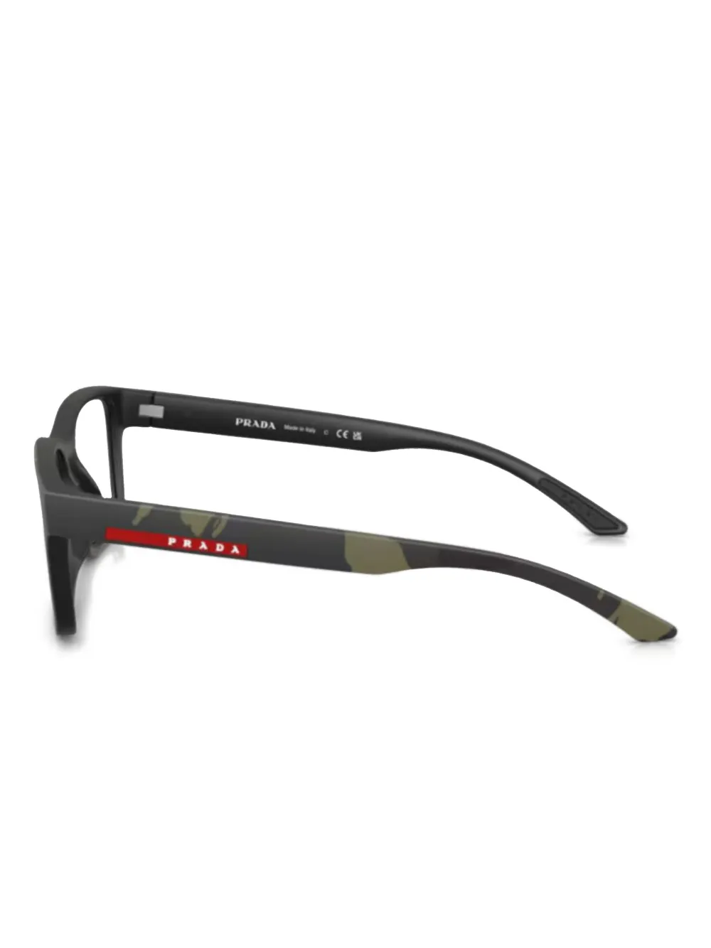 Prada Linea Rossa square glasses - Groen