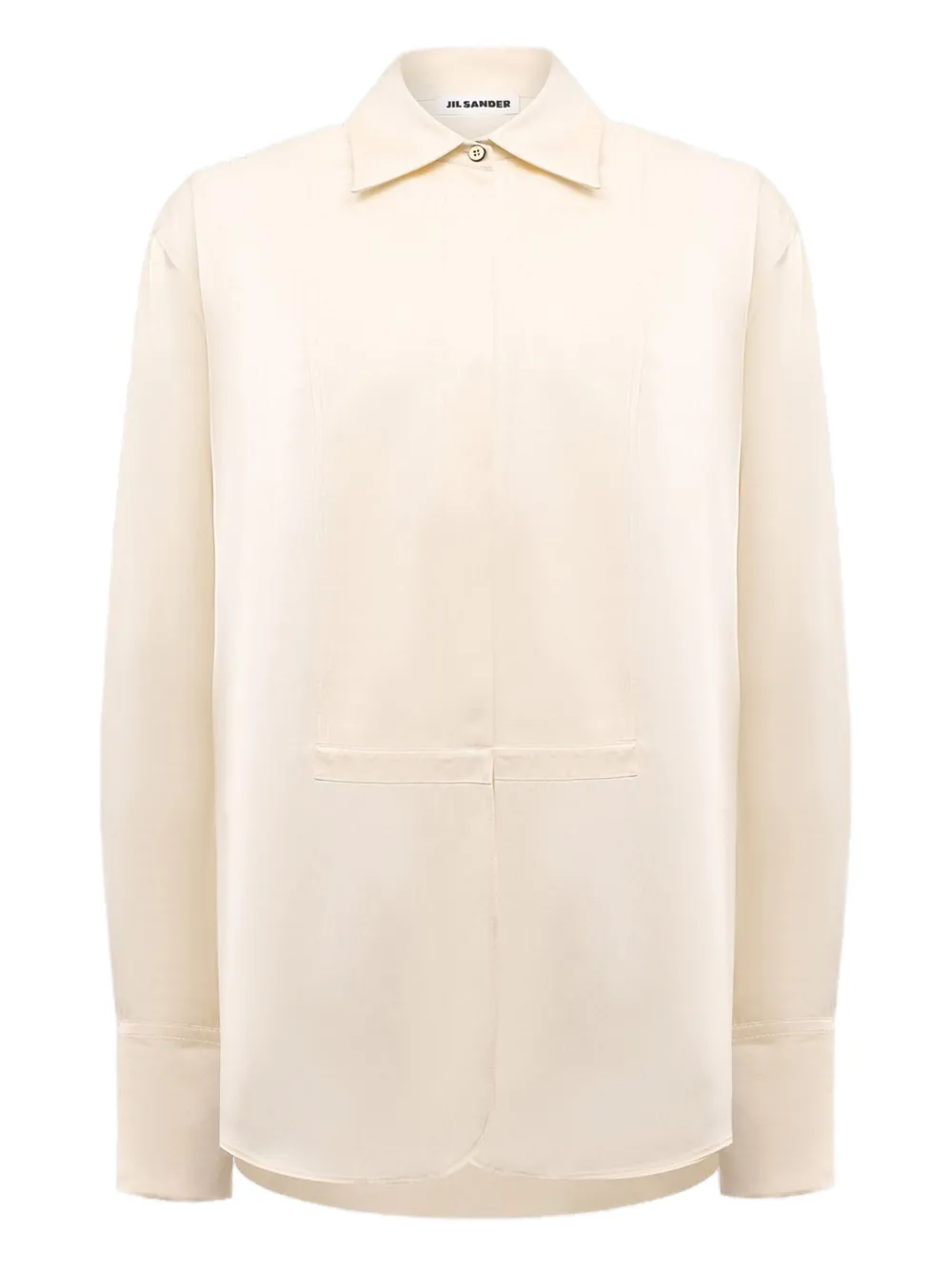 Jil Sander Blouse met vlakken Beige