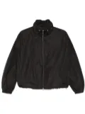 Herno drawstring-collar jacket - Black