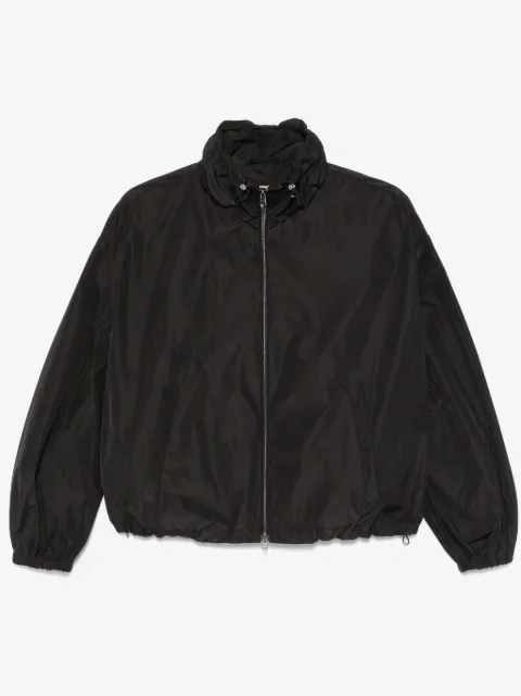 Herno drawstring-collar jacket