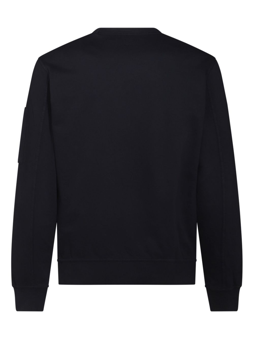 C.P. Company Sweater met Lens-applicatie - Zwart