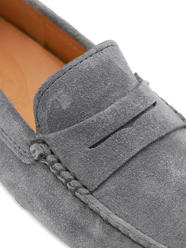 TOD'S グレー スエード ローファー Tod's スエード ローファー | グレー | FARFETCH JP