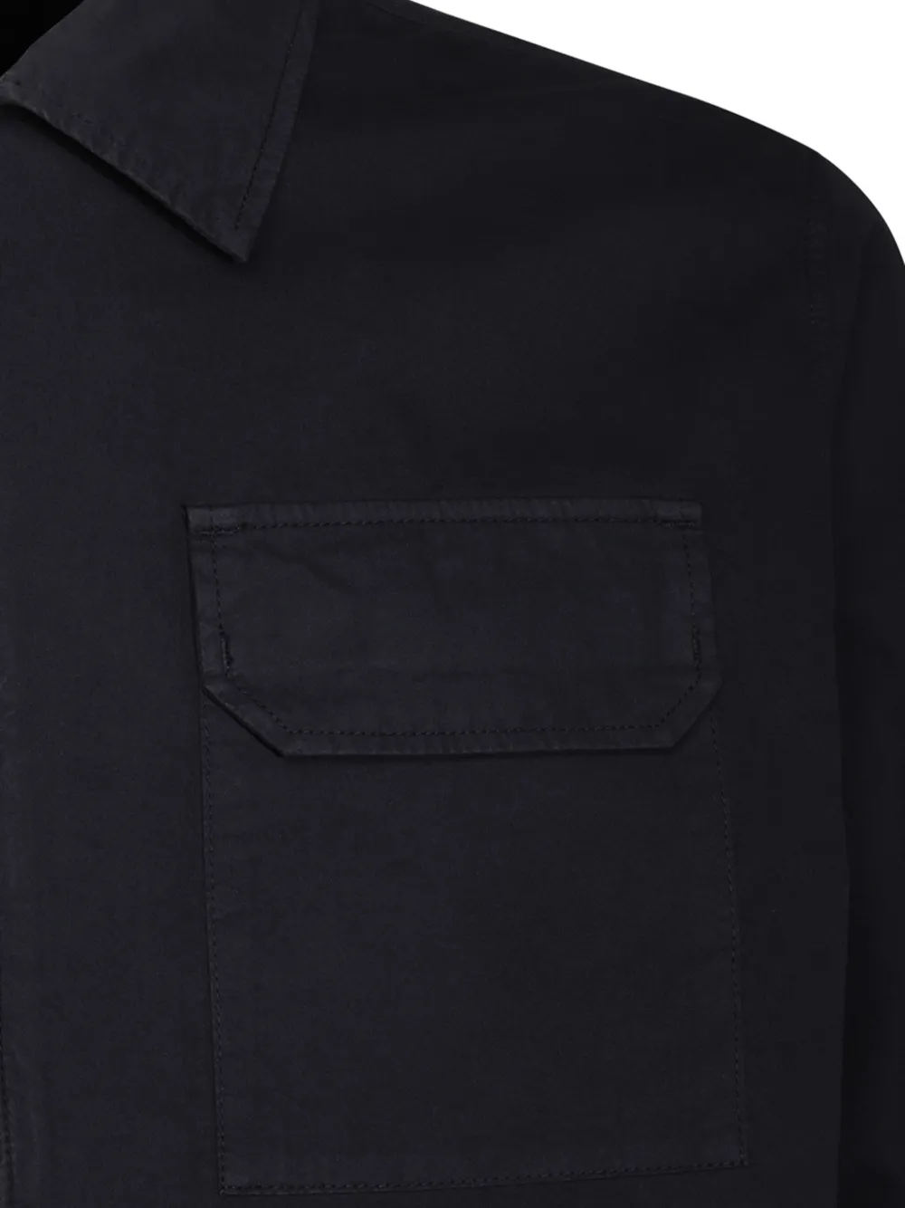 C.P. Company Overhemd met lens-detail Blauw