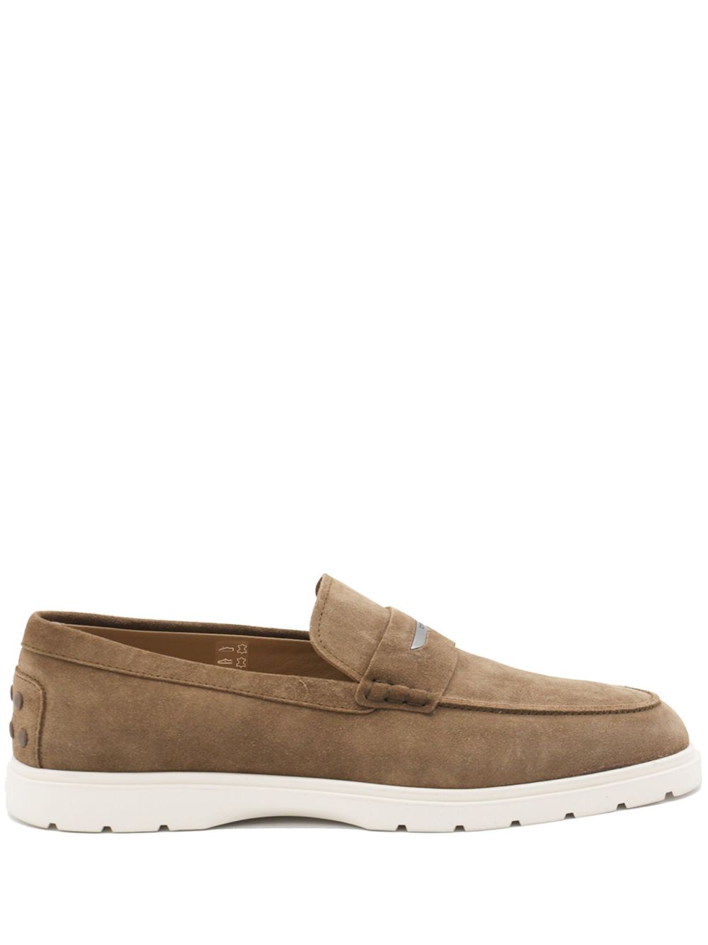 Tod's suede loafers Neutrals