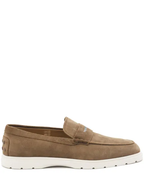 Tod's suede loafers