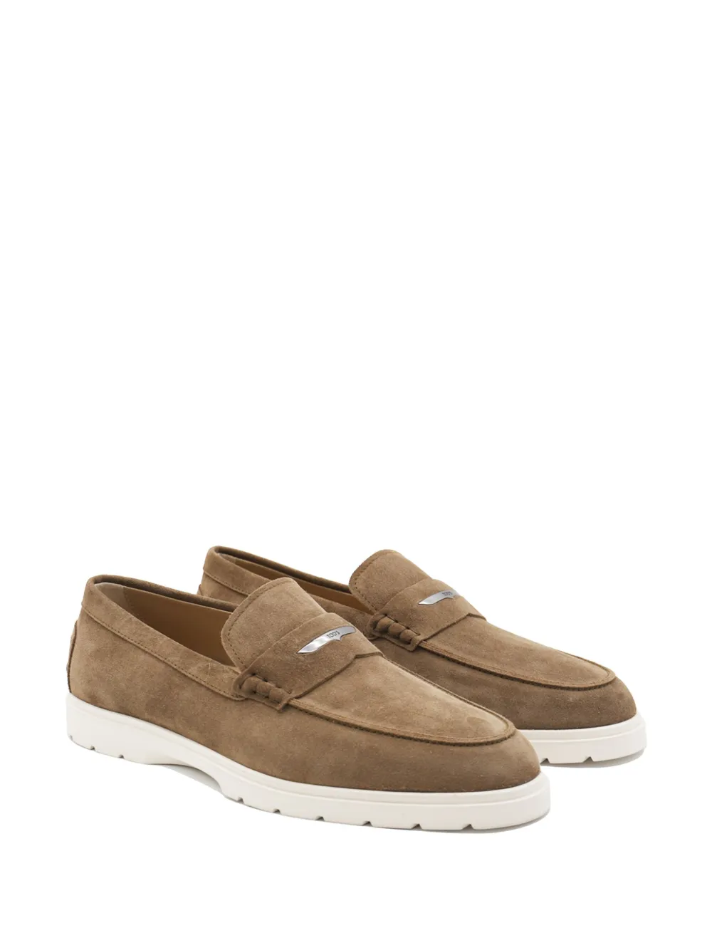 Tod's suede loafers - Beige