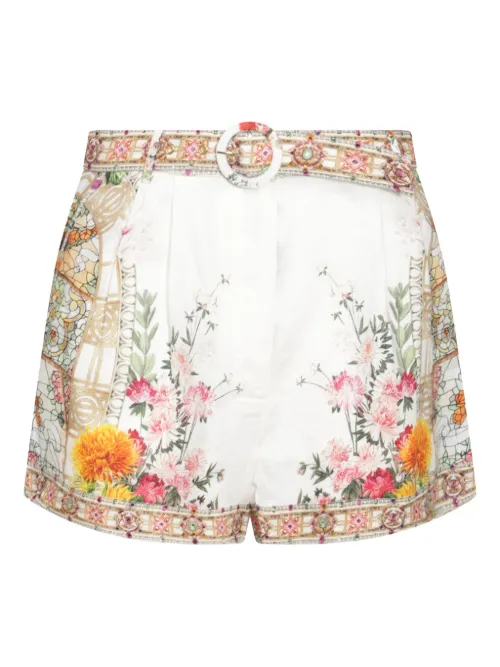Camilla short à fleurs - Blanc - Camilla - Modalova