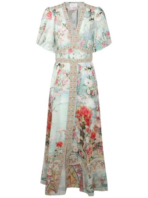 Camilla floral pattern dress