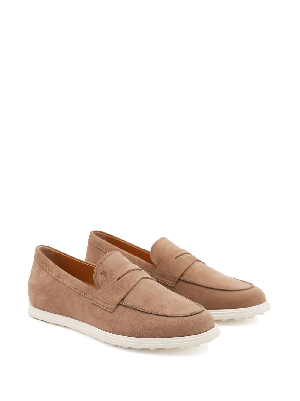 Tod's suede loafers - Bruin