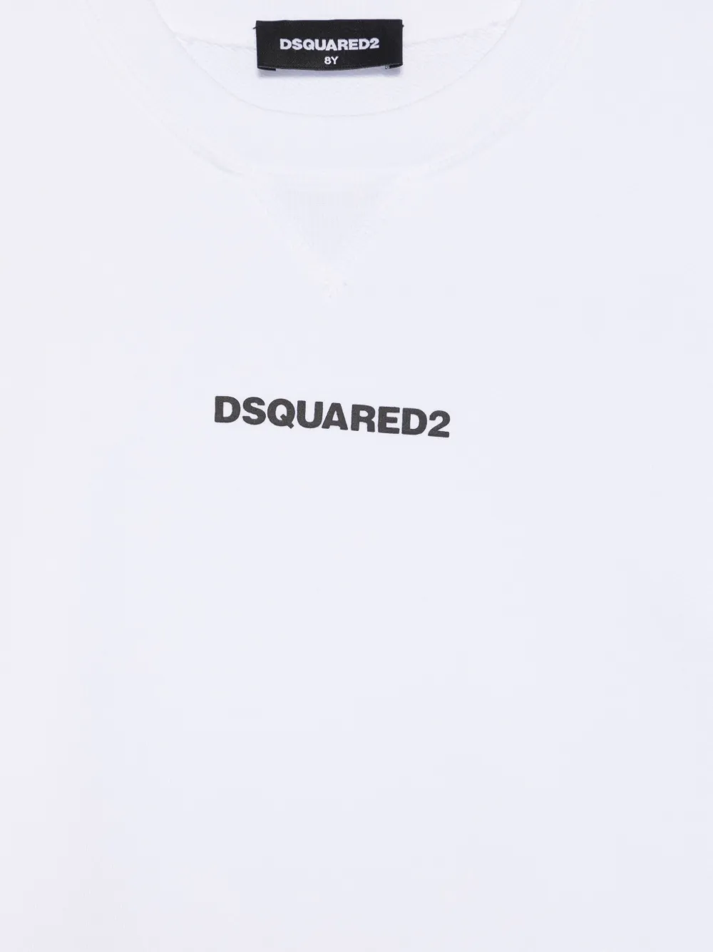 DSQUARED2 KIDS Sweater met logo-reliëf Wit