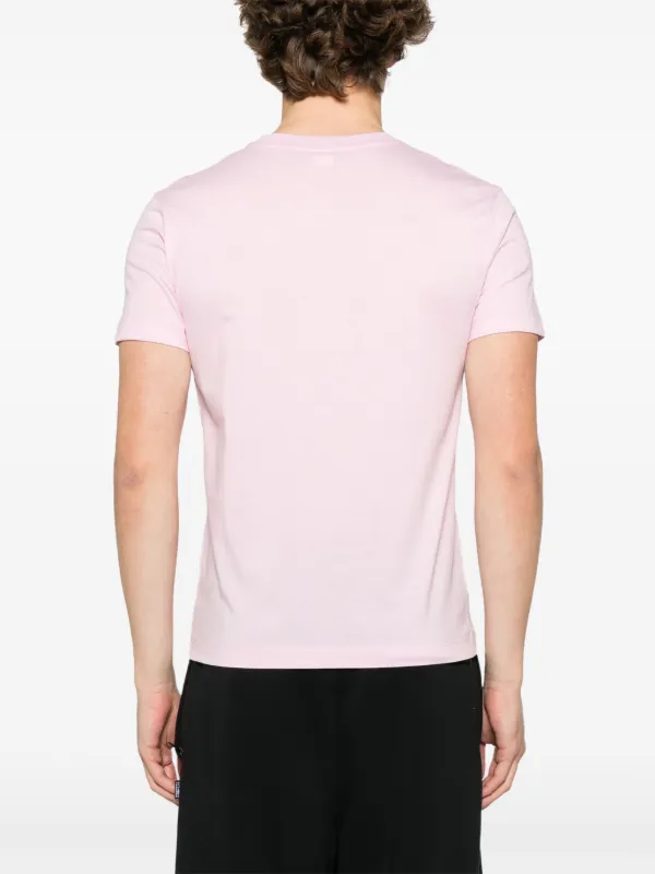 PATOU ピンク ロゴ Tシャツ Patou | オーガニックコットン パトゥロゴTシャツ