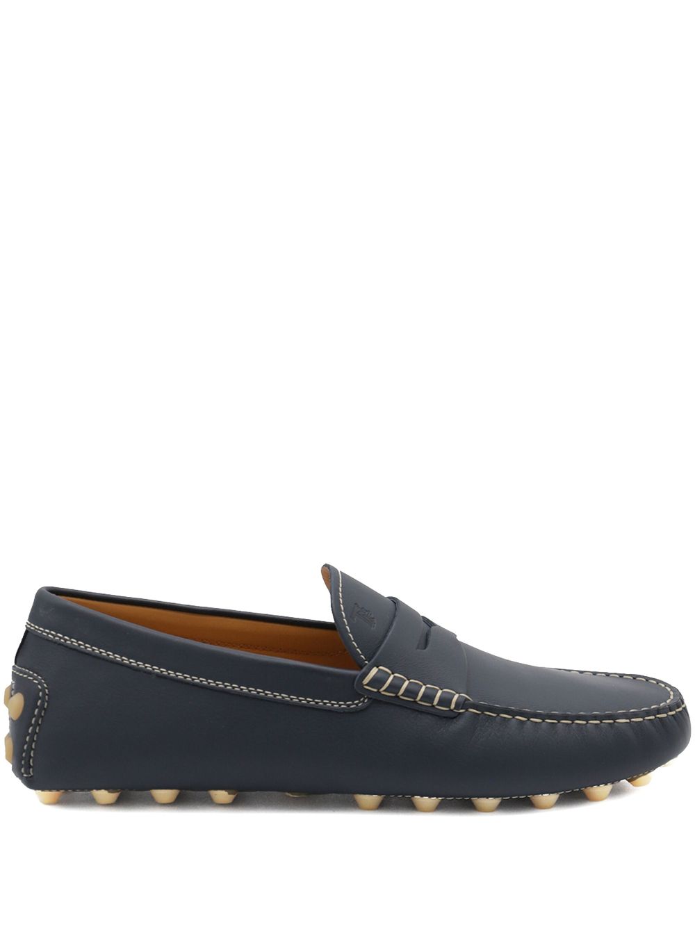 Tod's Gommino leather loafers Blue