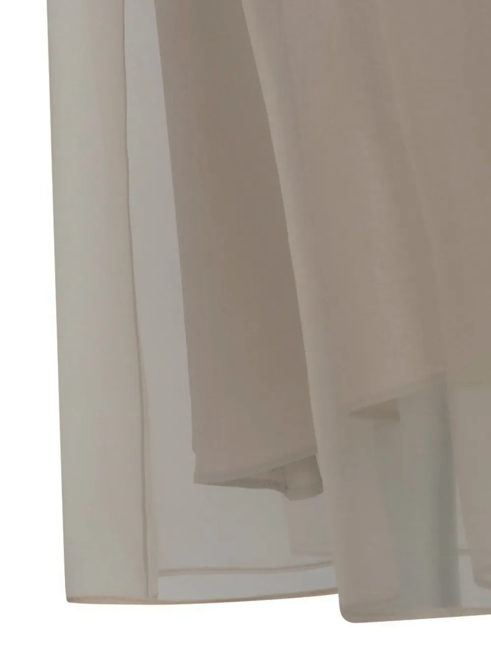 Brunello Cucinelli Rok met Monili-detail Beige