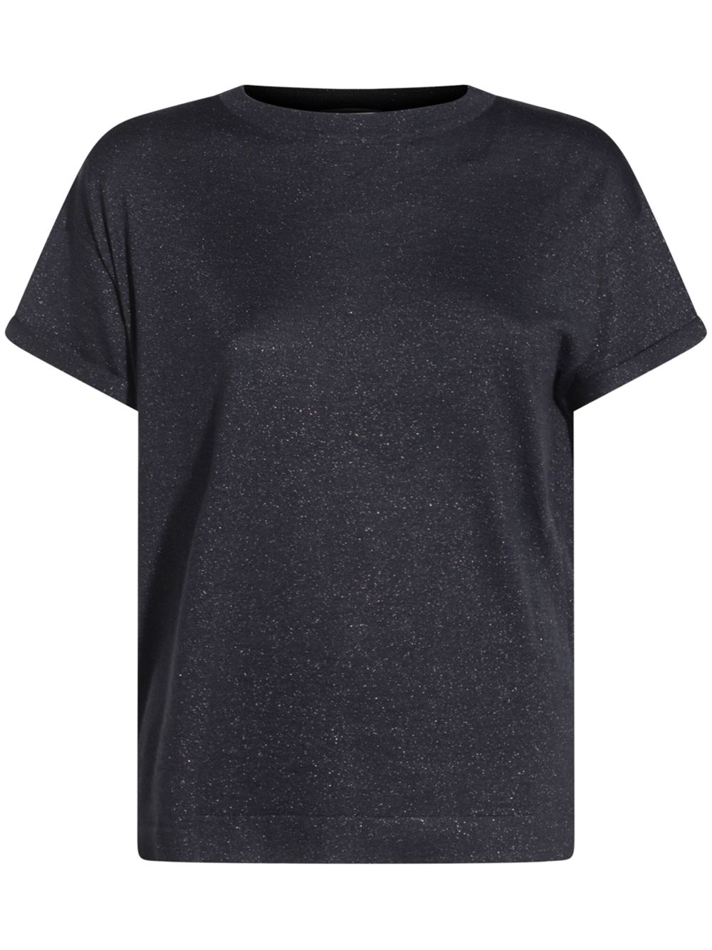 Brunello Cucinelli glitter detailing t-shirt - Blue