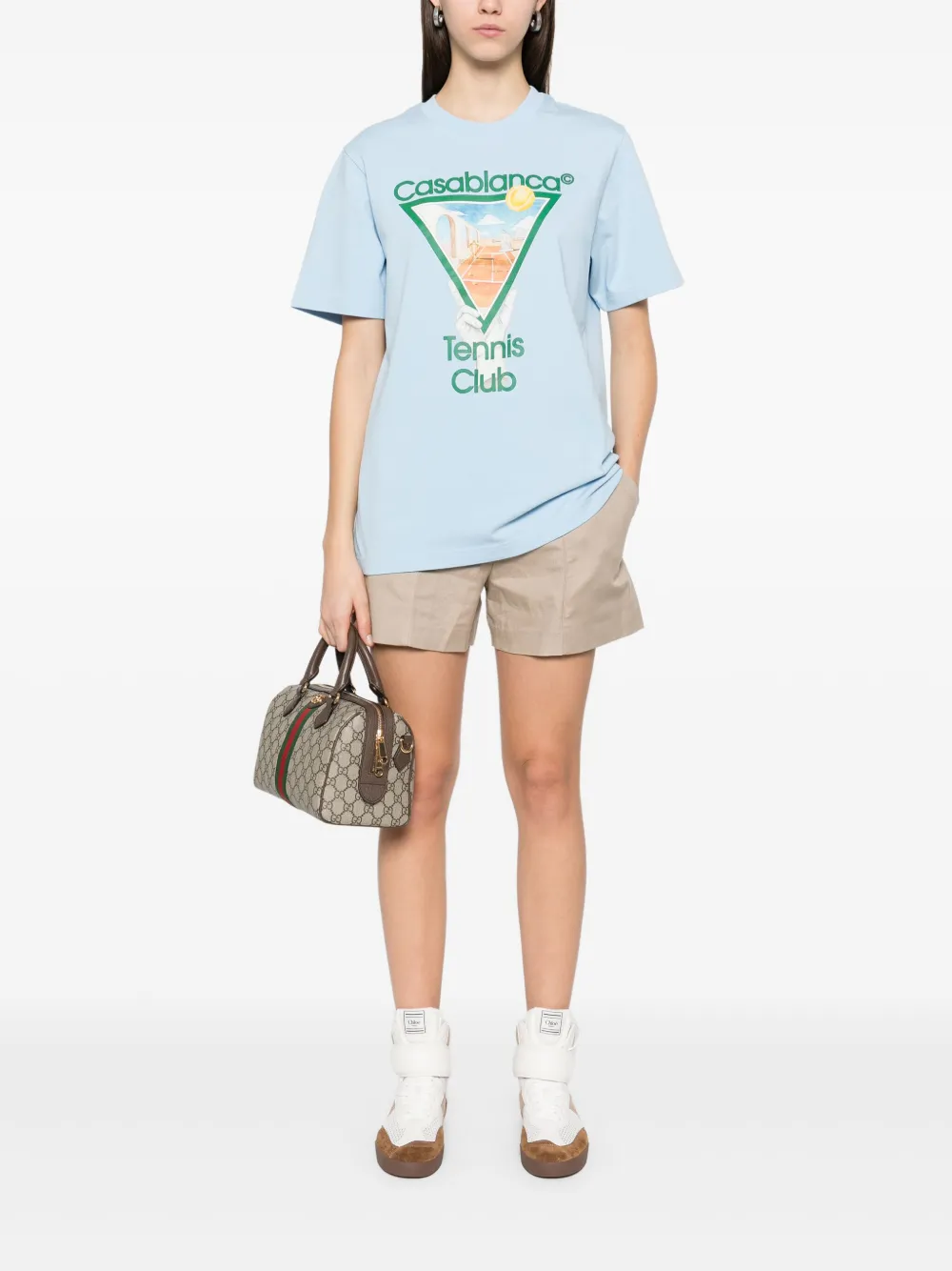 Casablanca Metaphysical Tennis Icon T-shirt