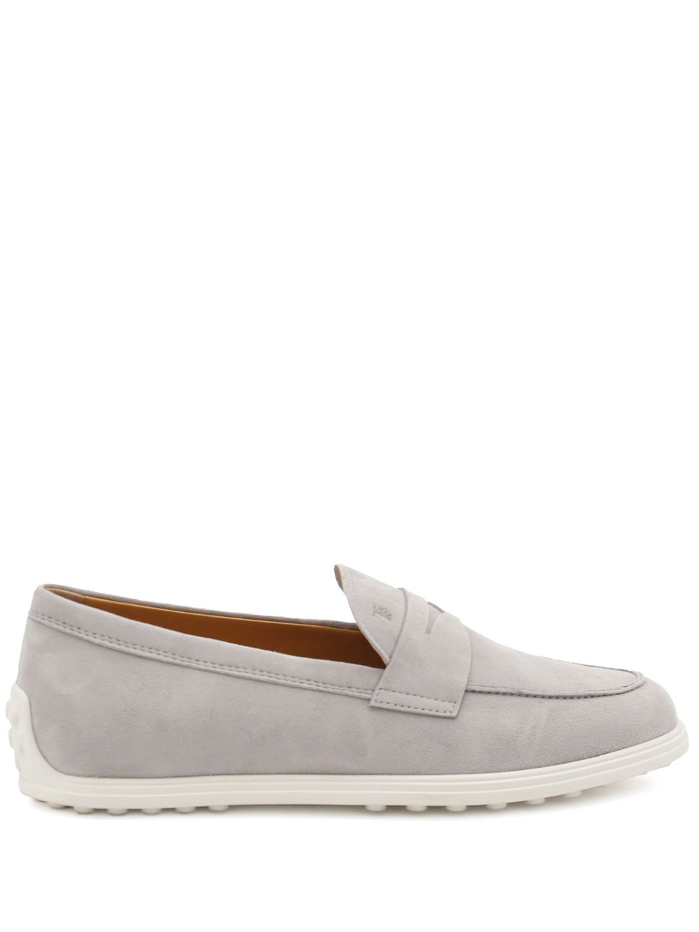 Tod's suede loafers Grey