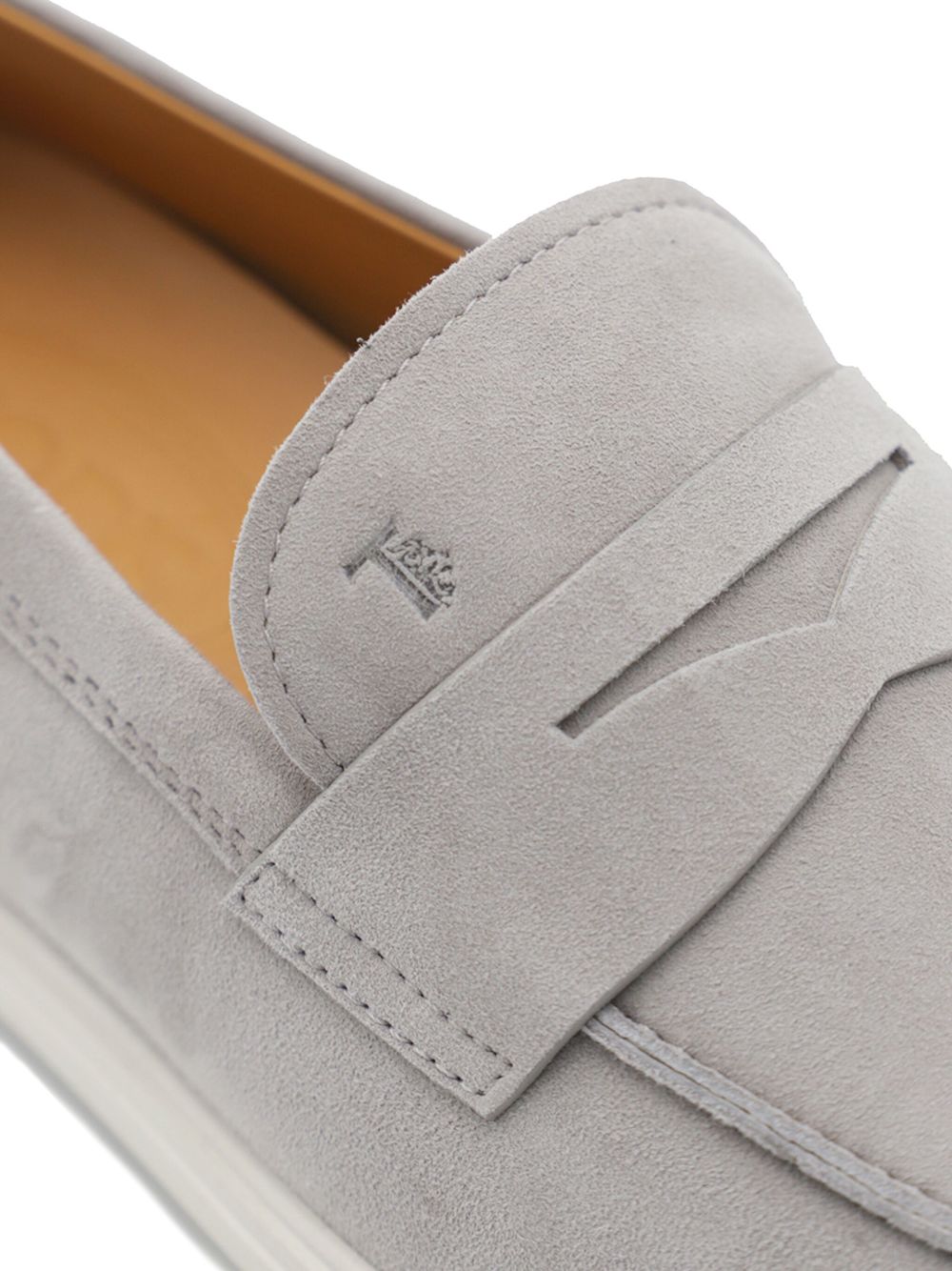 Tod's suede loafers Grey