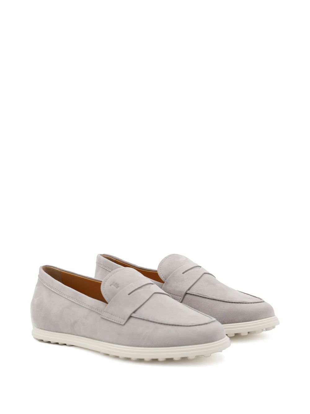 Tod's suede loafers Grey