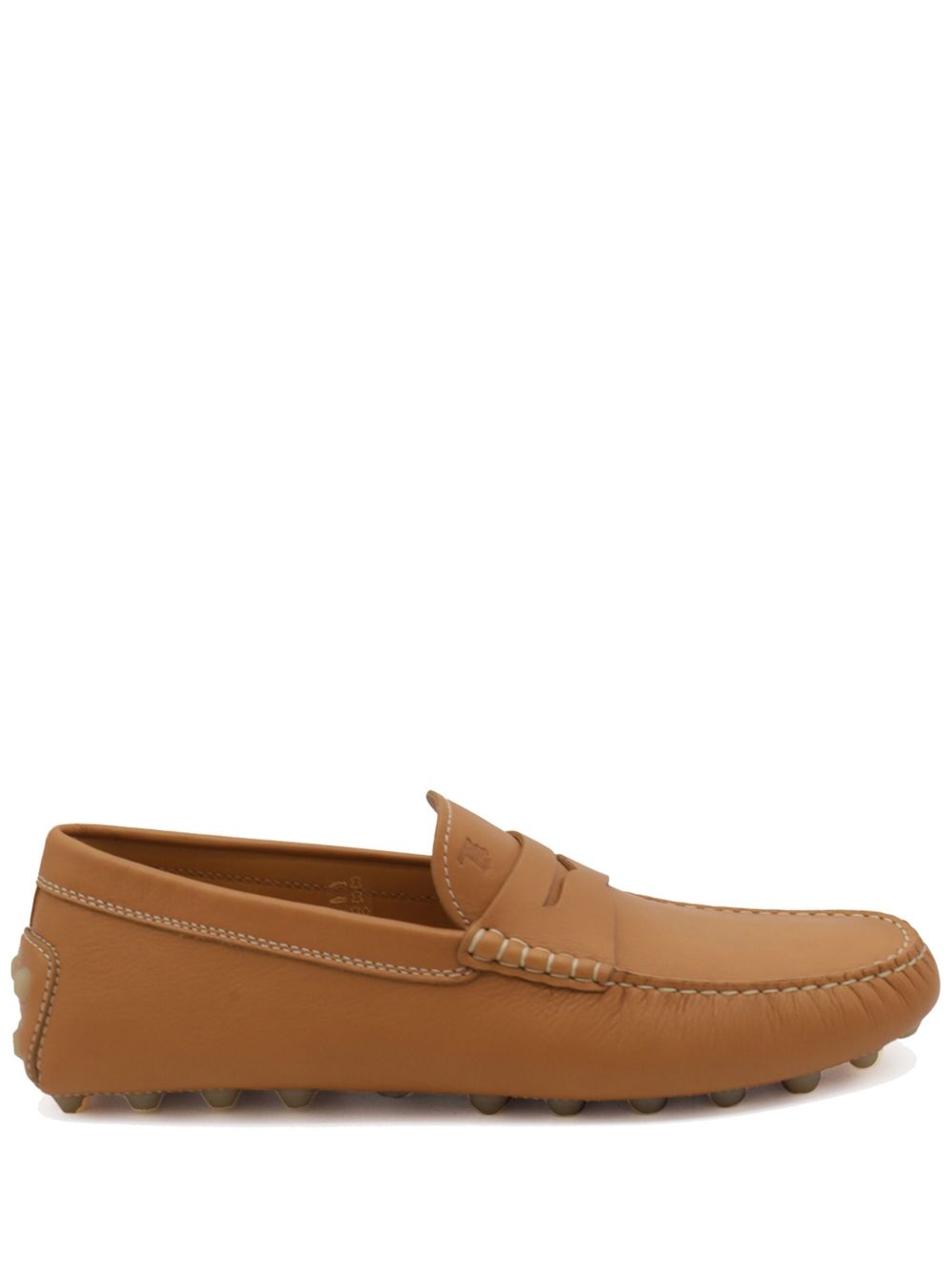 Tod's leather loafers Brown