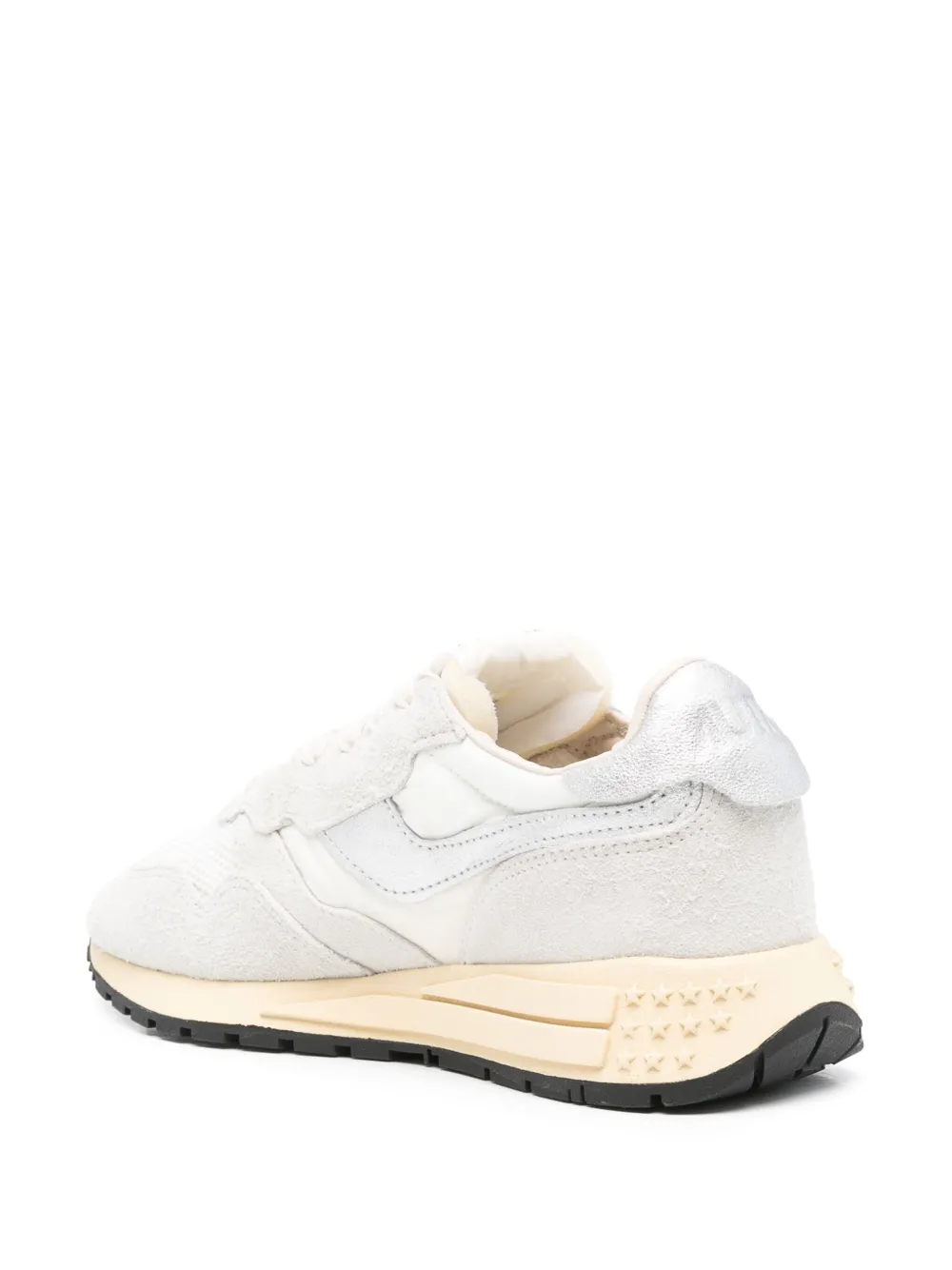 Autry panelled sneakers White