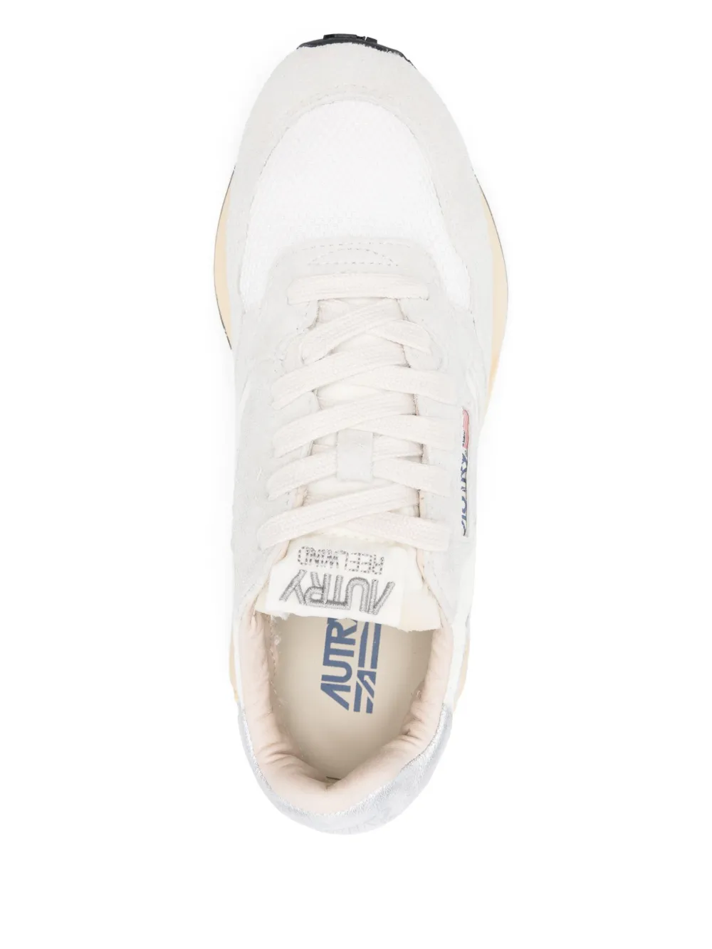 Autry panelled sneakers White