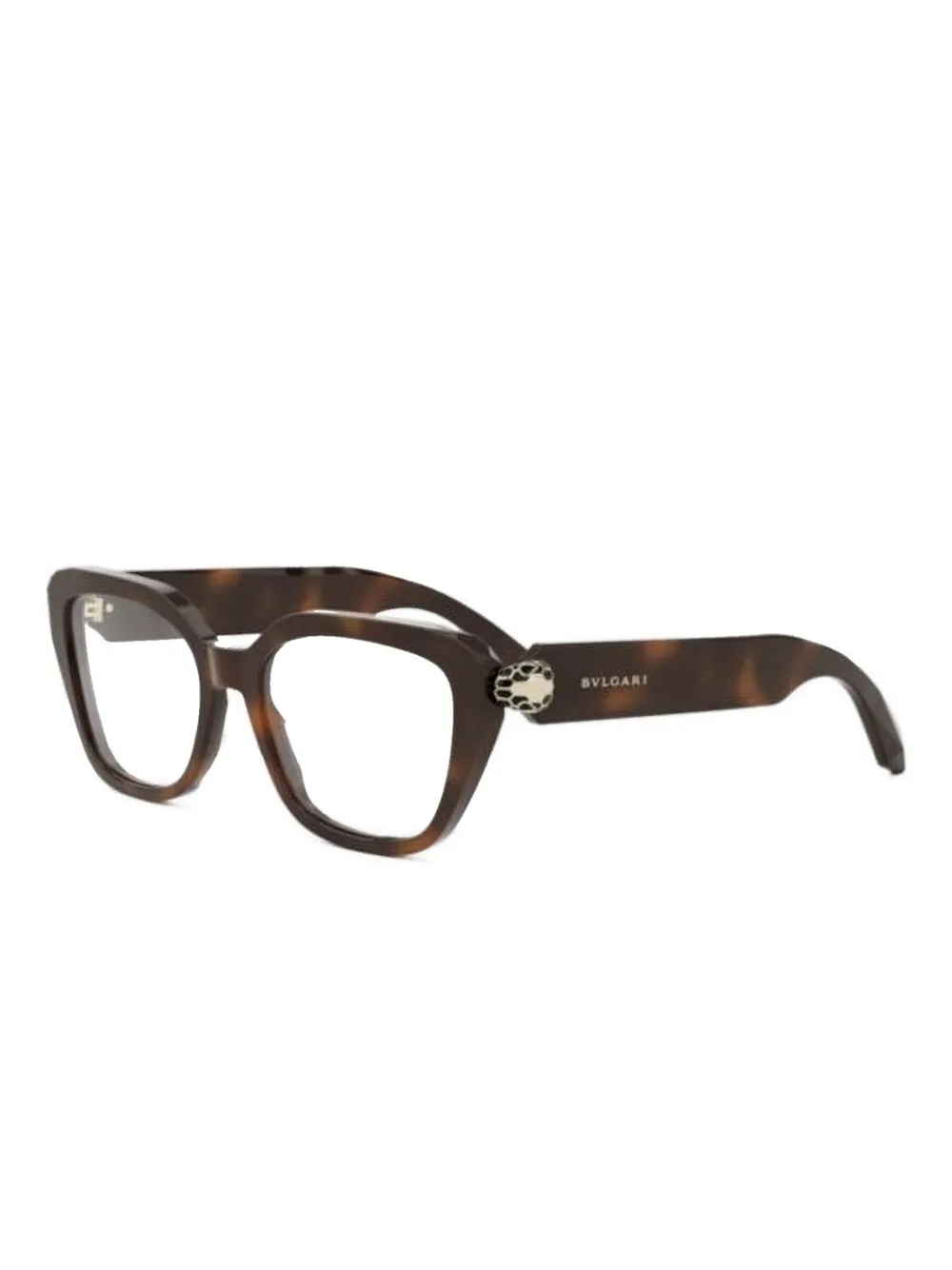 Bvlgari square-frame glasses - Bruin