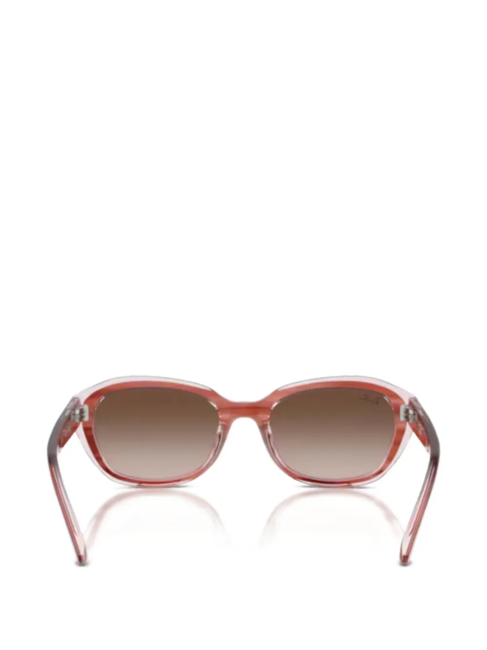 RAY-BAN JUNIOR oval-frame sunglasses - Rosa