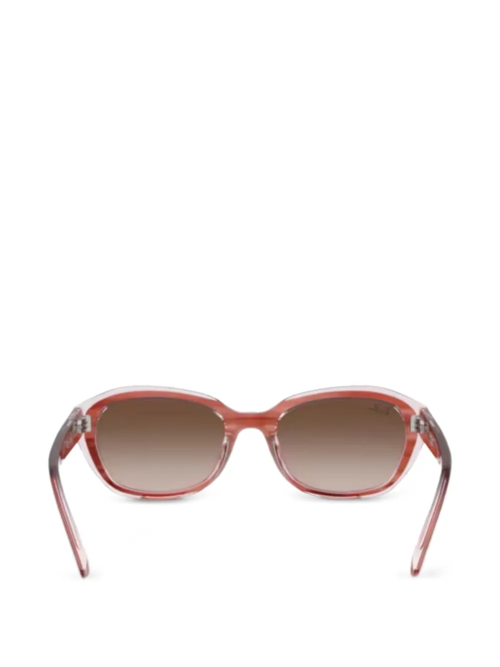 RAY-BAN JUNIOR Zonnebril met ovaal montuur Roze