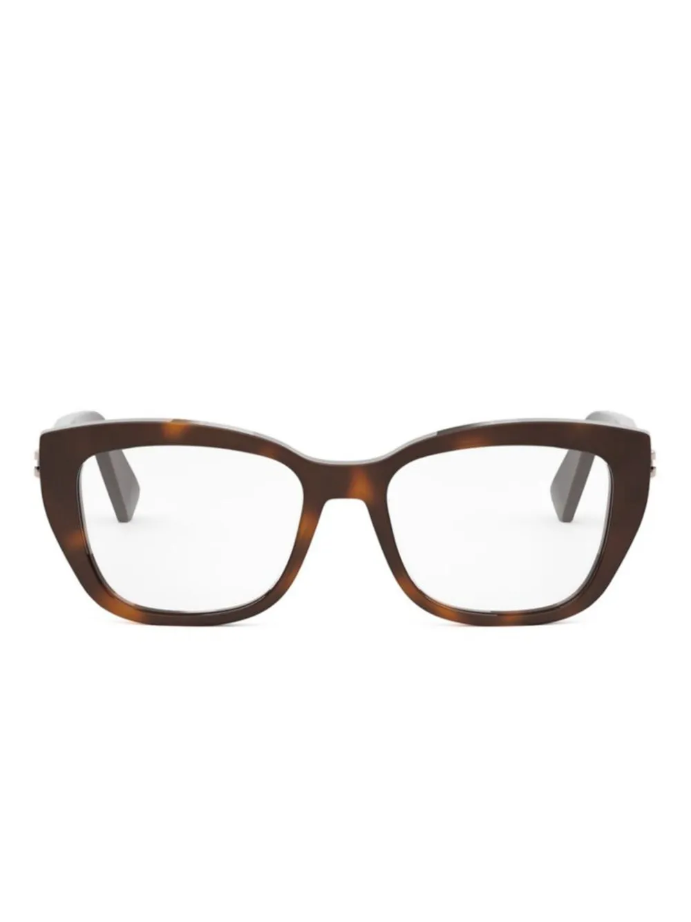 Bvlgari tortoiseshell-effect glasses | Brown | Image 1