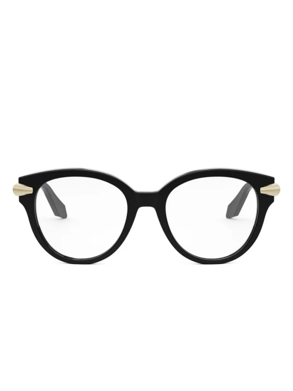 Bvlgari round-frame glasses | Black | Image 1